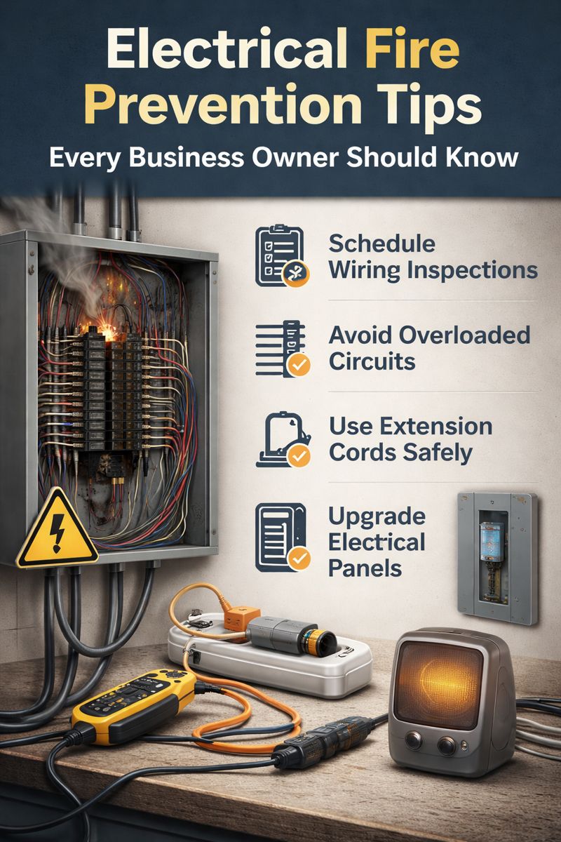 Electrical Fire Prevention Tips Every Business Owner Should Know